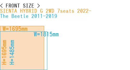 #SIENTA HYBRID G 2WD 7seats 2022- + The Beetle 2011-2019